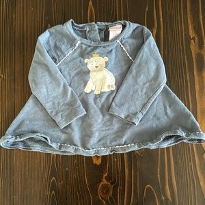 Maggie & Zoe Polar Bead Top (18months)